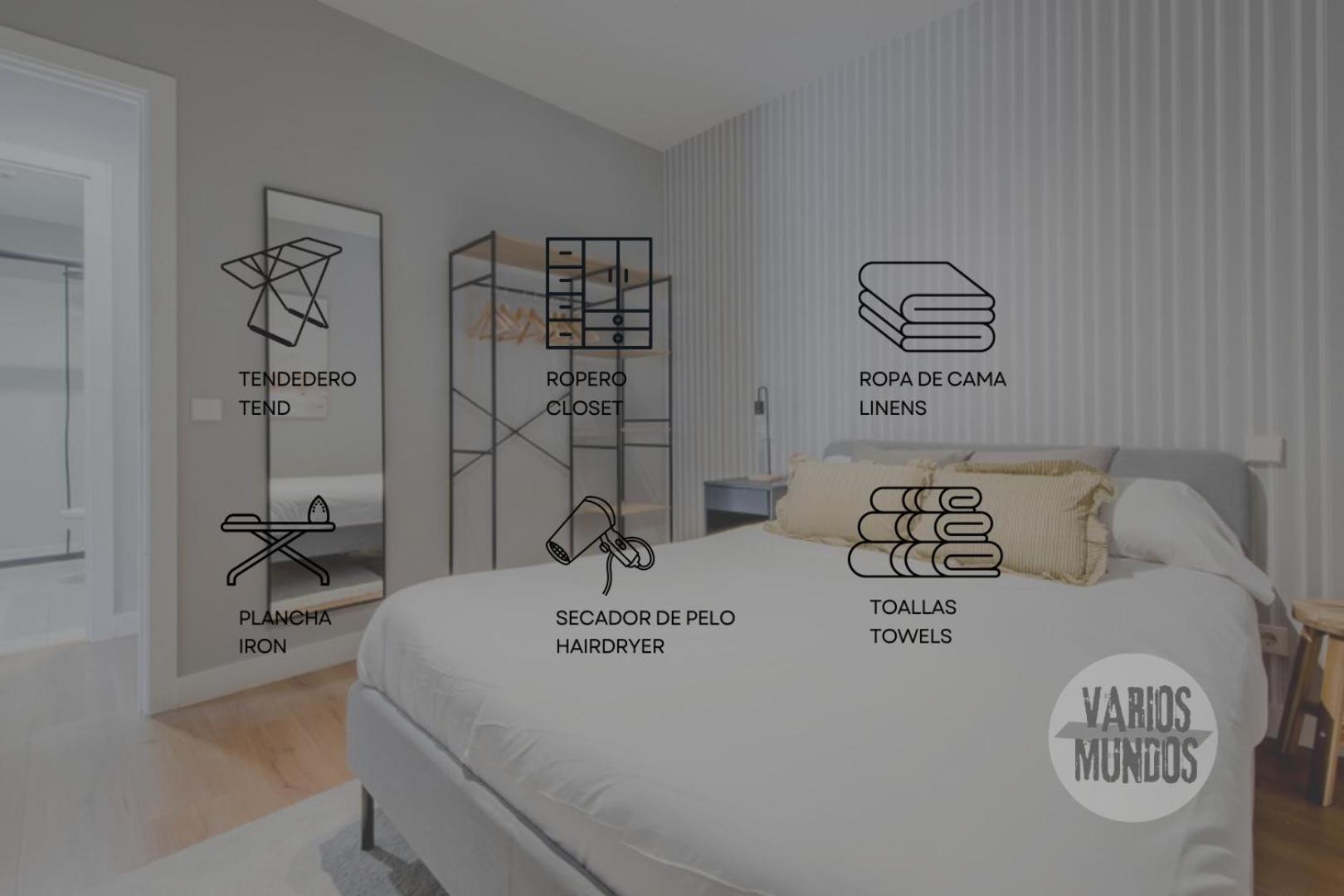 Modern Apt & Cool Interior Design A 20 Metros Del Retiro E1 Madrid Exteriér fotografie